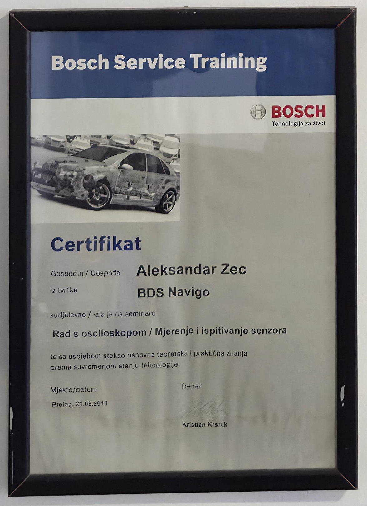 Bosch certifikat i stručno usavršavanje 22